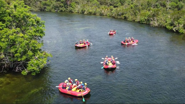 Rafting no Rio Papagaio