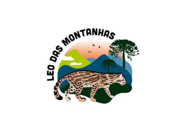 Logomarca de Leo das Montanhas Ecoturismo e Aventura
