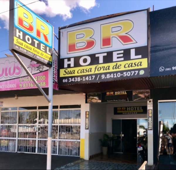 Logomarca de BR Hotel