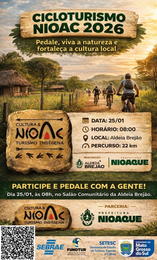 NIOAC - Circuito NIOAC de Cicloturismo - Pedal Ancestral -  Etapa Aldeia Brejão
