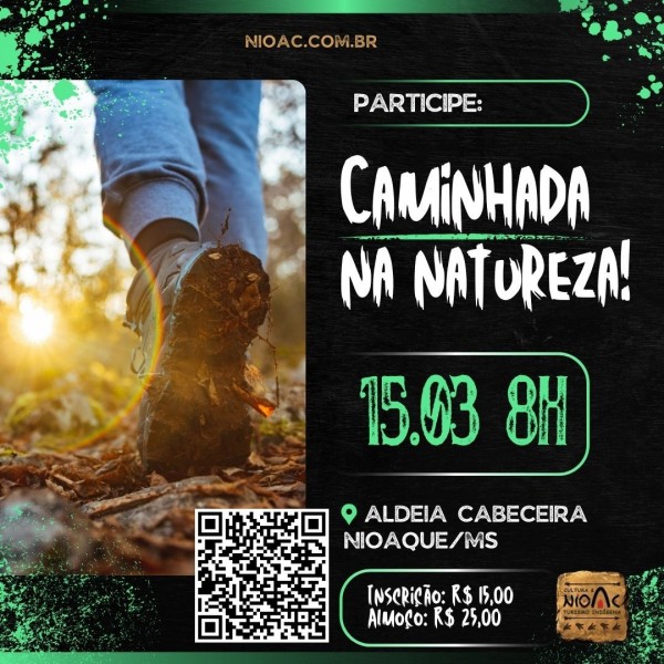 NIOAC - Circuito NIOAC de Caminhadas - Passos Ancestrais Aldeia Cabeceira