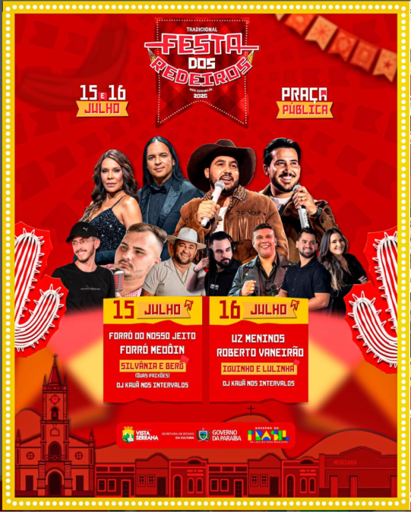 Tradicional Festa dos Redeiros 2026 em Vista Serrana!